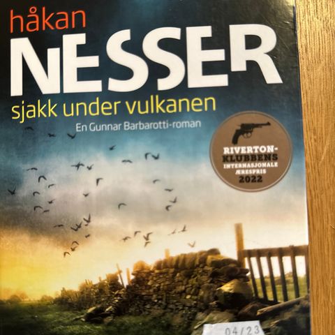 Håkan nesser - sjakk under vulkanen