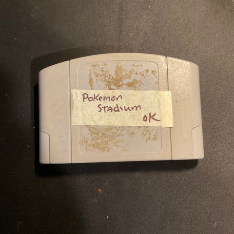 Pokemon Stadium. N64