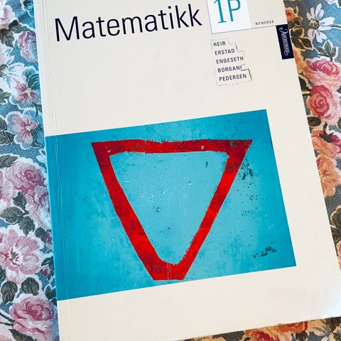 Matematikk 1P vg1 Matte bok.