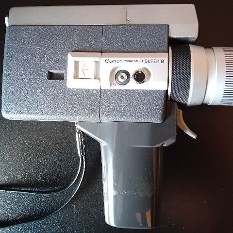 Canon Zoom 518/2 Super 8 kamera med tilbehør