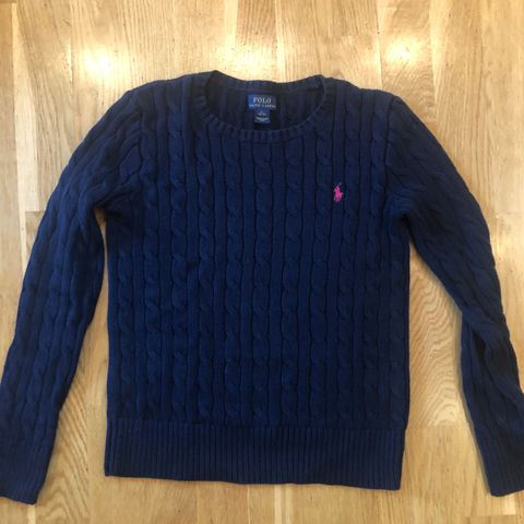 Polo Ralph Lauren strikket genser str.12-14 år