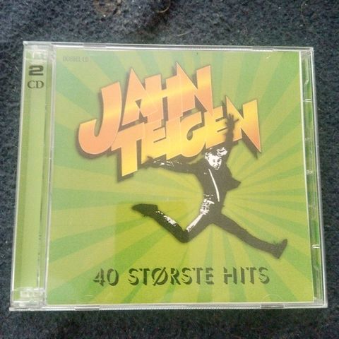 Jahn Teigen "40 største hits" Dobbelt-CD