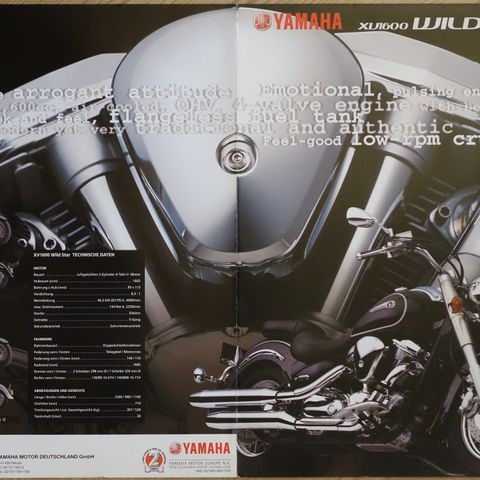 Yamaha XV1600 Wild Star 1999