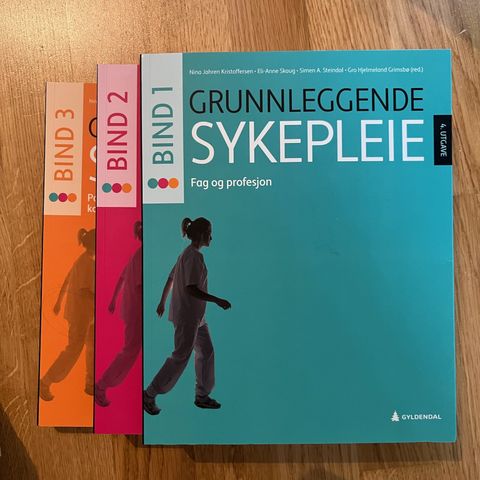 Grunnleggende sykepleie bind 1-3