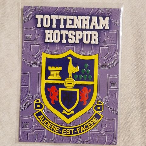 Tottenham Hotspur E18 Logo Merlin's Premier Gold 1996-97