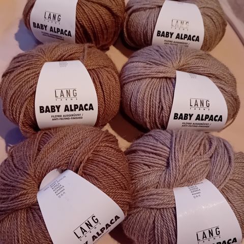 Lang yarns Baby Alpaca garn