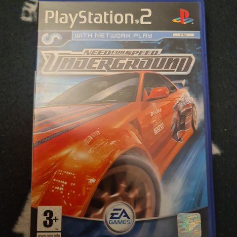 Need for Speed Underground PS2