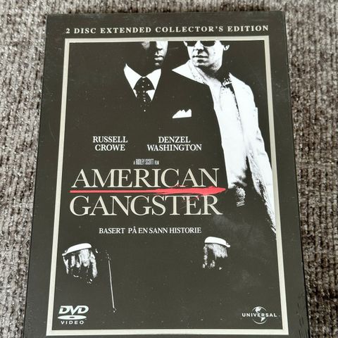 American Gangster (Ny i plast, norsk tekst)