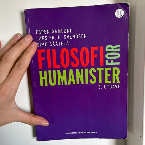 Filosofi for humanister