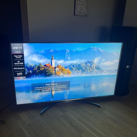 LG 4K Active HDR Web Os smart TV 70”