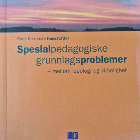 Spesialpedagogiske grunnlagsproblemer