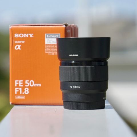 Sony FE 50mm f1.8 e-mount