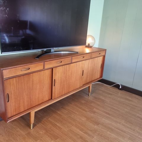 Teak Retro Skjenk Selges!