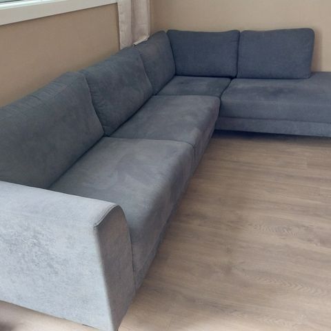 Flott vinkelsofa selges