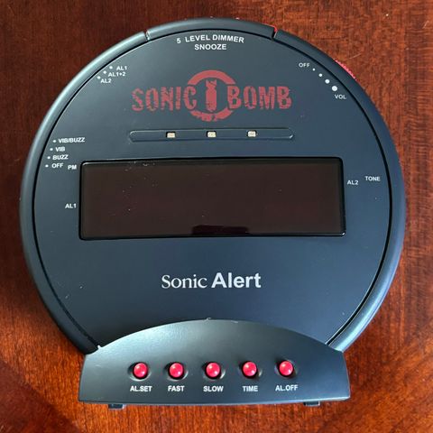 Sonic Bomb - Vekkerklokke