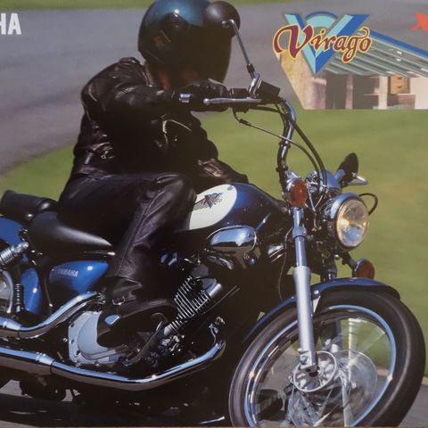 Yamaha XV125 Virago lett MC brosjyre 1998