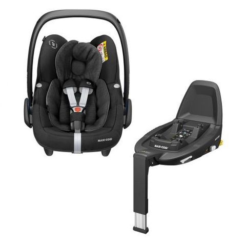 Maxi Cosi Pebble Pro (2023) med base