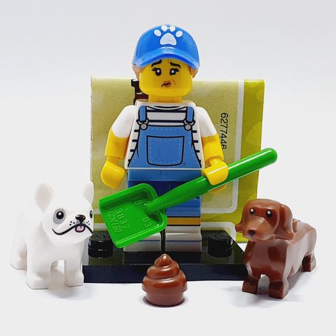 LEGO Dog Sitter / Hundepasser | CMF Series 19 (col19-9)