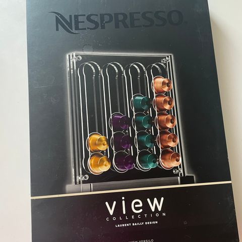 Nespresso kapselholder -uåpnet