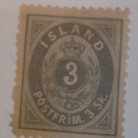 Island 1873 3 merker