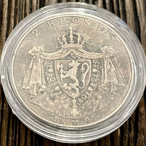 2 krone 1906 - Norsk