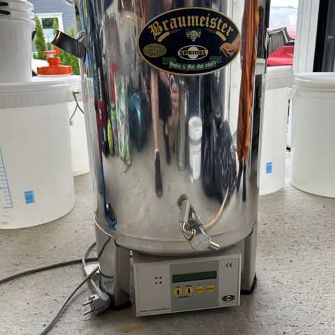 Speidel Braumeister 20 liter + Utstyr/tilbehør