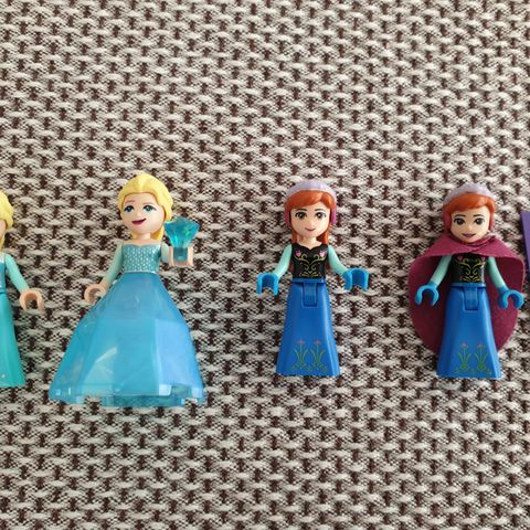 Lego Elsa og Anna figur