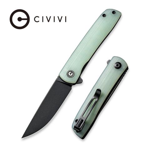 CIVIVI Bo Flipper Knife G10 Handle (2.92" Nitro-V Blade). Ubrukt