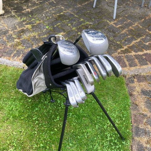 Dame golfsett med bag