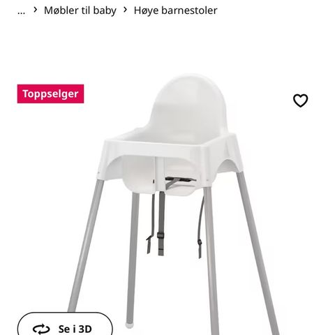 Spisestol ikea