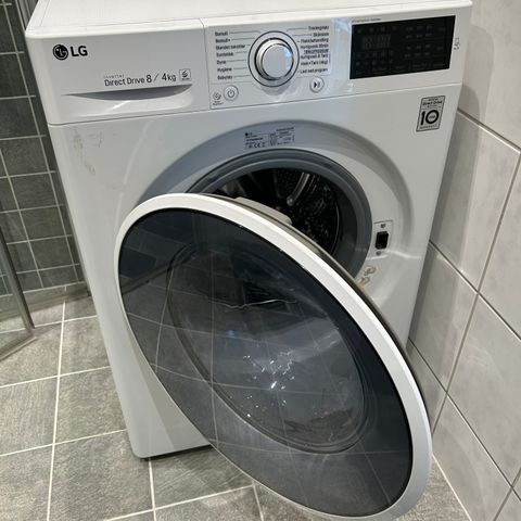 Pent brukt LG kombi vaskemaskin/tørk