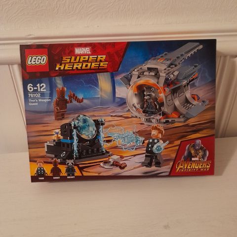 Uåpnet Lego Marvel Thor's Weapon Quest