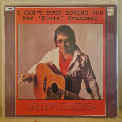 18560 Granberg, Per "Elvis" - I Can't Stop Loving You