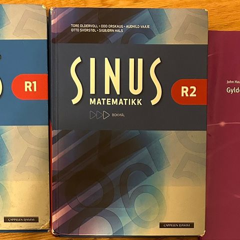 Sinus R1 + R2 + formelhefte fysikk