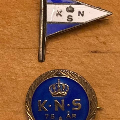 KNS - Kongelig Norsk Seilforening nåler