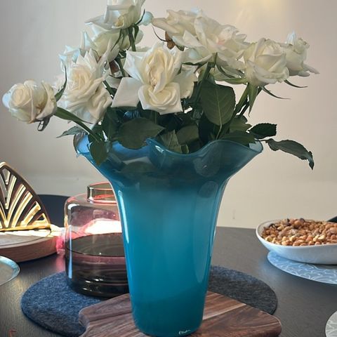 Glassblåst vase