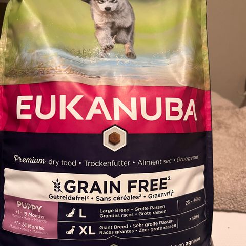 Eukanuba, grain free