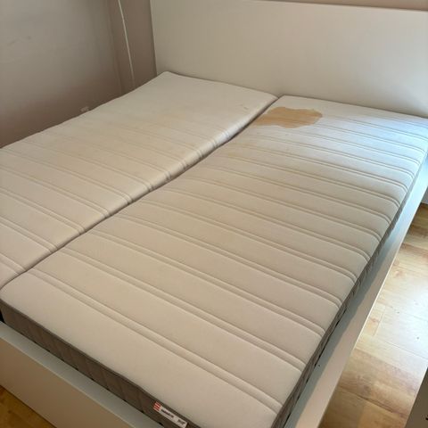 Ikea Malm dobbeltseng