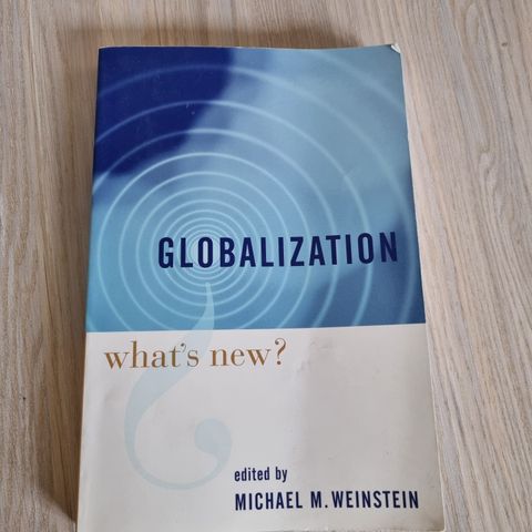 Globalization - What´s new?