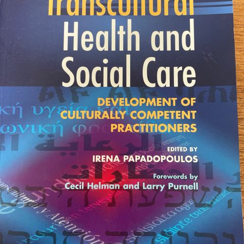 Transcultural health and social care