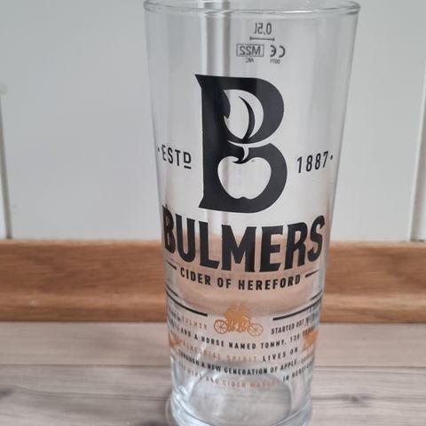 6 bulmers glass selges