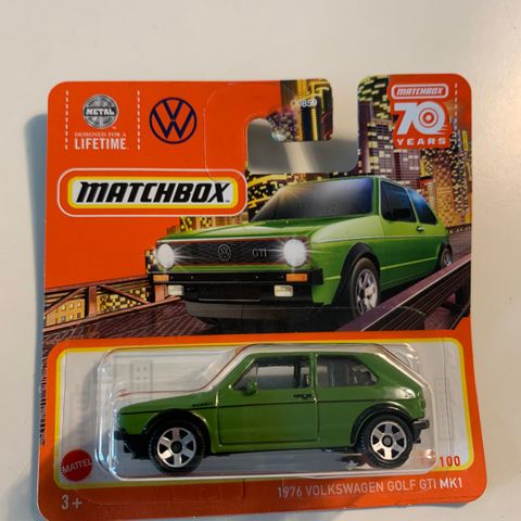 matchbox Matchbox 1:64 Volkswagen golf GTI mk1 rabbit 1976 (97/100)