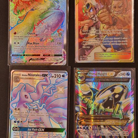 Pokemon - Tag Team, GX, EX og Vmax