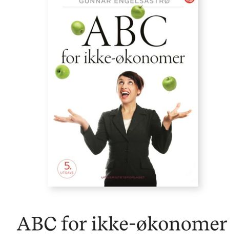 ABC for ikke-økonomer og Forvaltningsrett