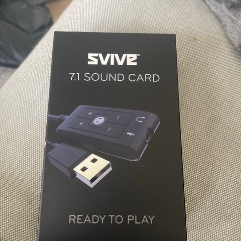 Helt Ny - Svive 7.1 Sound Card