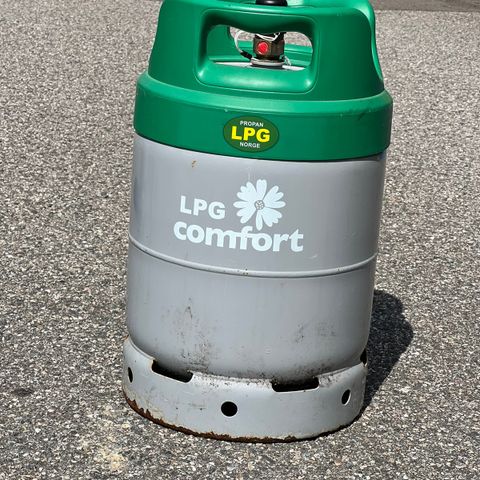 LPG 10kg comfort lettmetall gassflaske