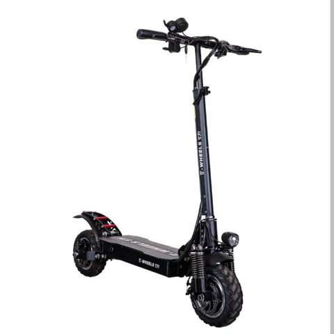E-wheels E7 Som NY / (100kmt - UNIK Elsparkesykkel)
