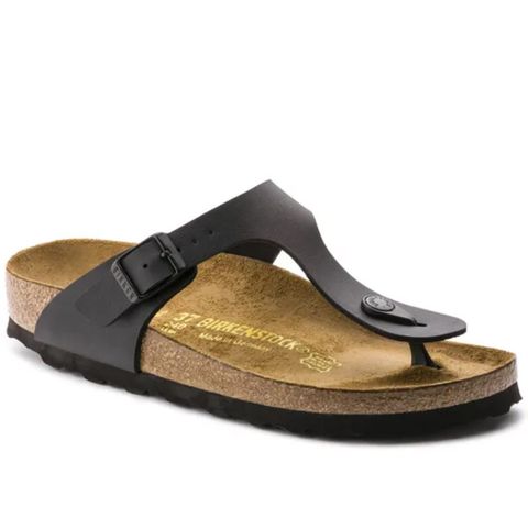 Nye! Birkenstock Unisex Gizeh Regular Black