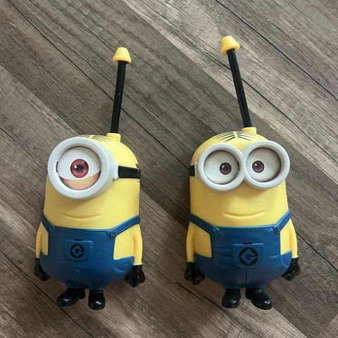 Minions walkietalkie sett