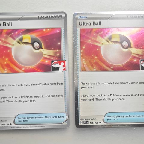 Pokemon kort - Ultra ball - Prize Pack Series Three